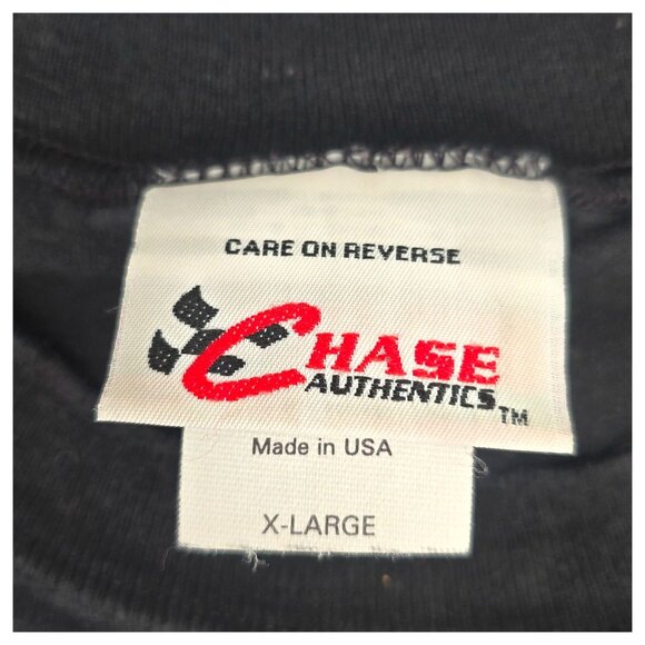 Dale Earnhardt Vtg 90s All Over Print NASCAR Racing XL T-Shirt Man Made Thunder - Picture 10 of 16